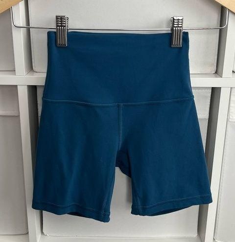 Lululemon Blue Align High Rise Short 6” Size 0 - $51 - From Cara