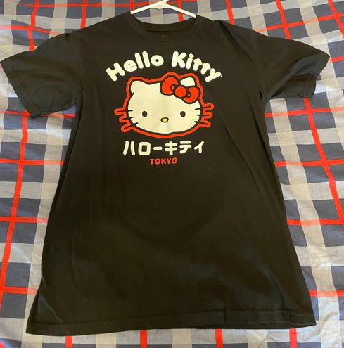 Hello Kitty Tee Black Size M - $23 - From Renaud