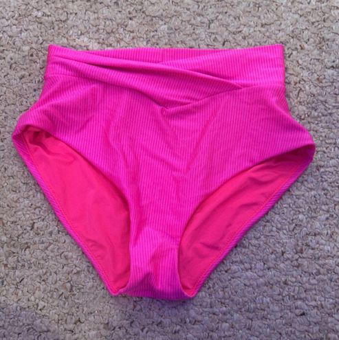 American Eagle Outfitters High Wasted Bikini Pink Size M - $8 (60% Off ...