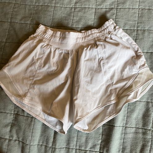 Lululemon Hotty Hot Short 2.5” White - $15 (77% Off Retail) - From Cara