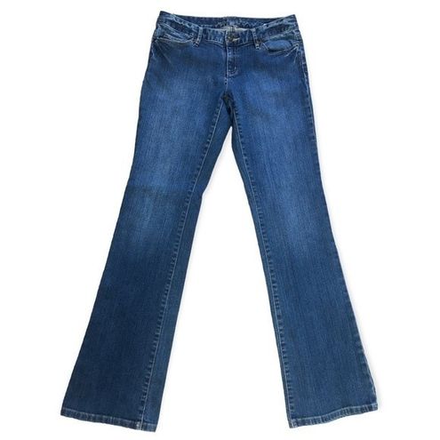 Michael Kors  Women’s Bootcut Dark-wash Lowrise Studded Jeans
