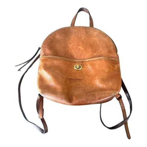 Margot New York Camille Turnlock Leather Backpack - $69 - From Katherine