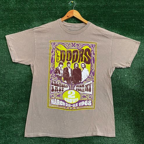 Urban Outfitters The Doors Filmore East NY 1968 Rock T-Shirt Size Large ...