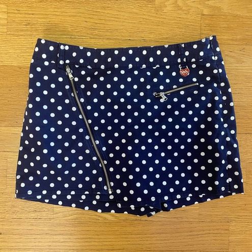 Sgf 67 Navy Polka Dot Golf Preppy Outdoor Coastal Grandma Skort - $21 ...