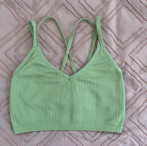 Aerie Sage Green Tiny Top - $10 (60% Off Retail) - From Lauren