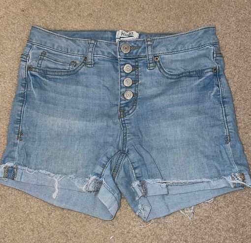 Mudd Light Wash Jean Shorts
