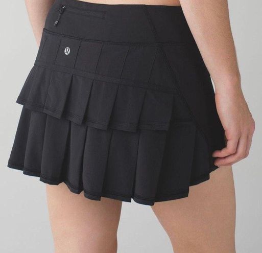 Lululemon Black Tennis Skirt Size 4