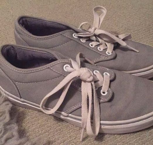 Vans Gray Van Shoes 