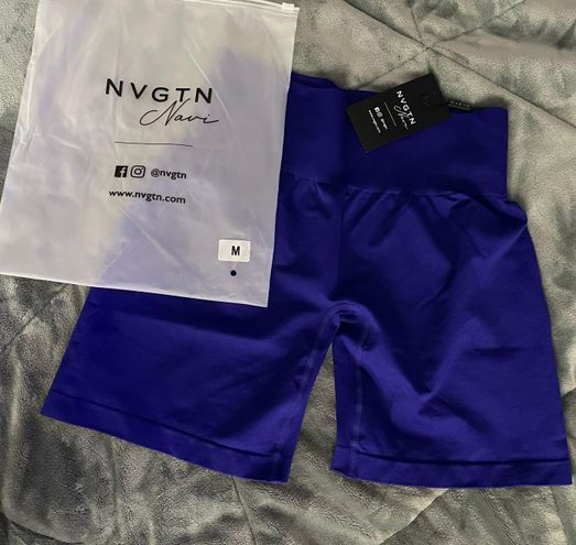 NVGTN solid seamless shorts