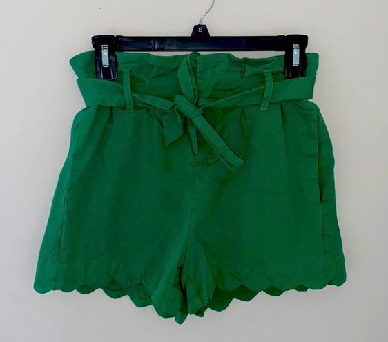 Aaron & Amber Vintage High Wasted Shorts Green - $15 - From Gracie