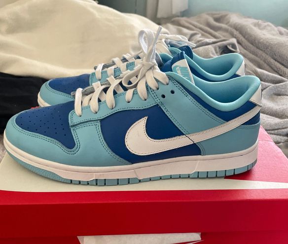 Nike Dunk Low Blue Size 10 - $165 - From Malina