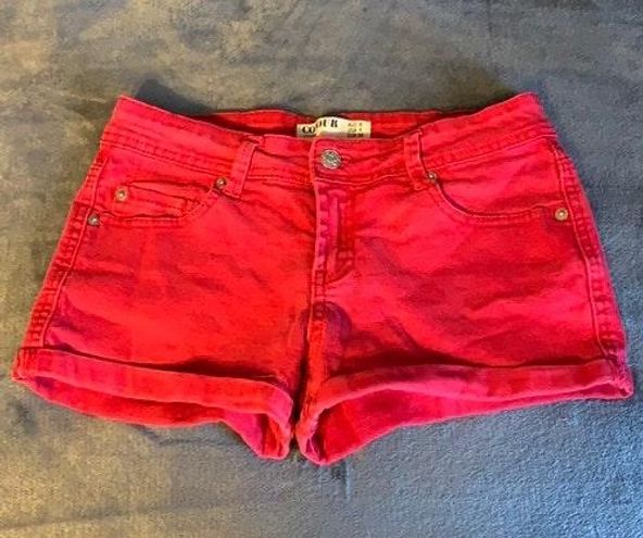 Cotton On Red Shorts