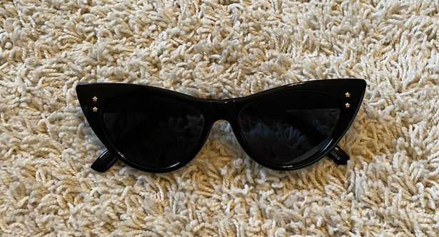 Francesca's Black Cat Eye Sunglasses
