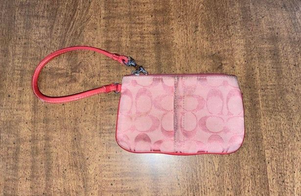 Coach Light Pink Wristlet - $10 (80% Off Retail) - From Amber Jane