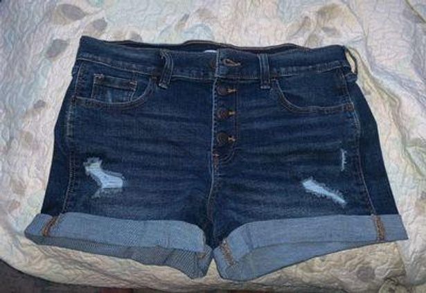 Old Navy boyfriend mid-rise jean shorts