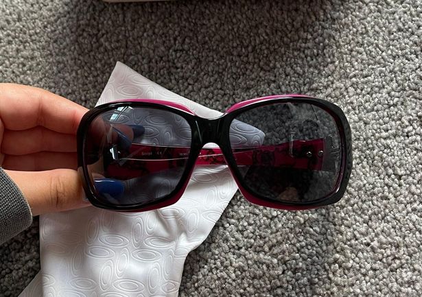 Oakley Pink And Black Sunglasses