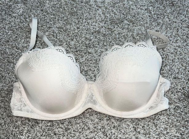 Victoria's Secret Dream Angels Lightly Lined Full Coverage Bra White ...