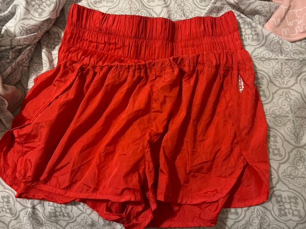 Free People Shorts Red Size M - $25 (28% Off Retail) - From Courtney