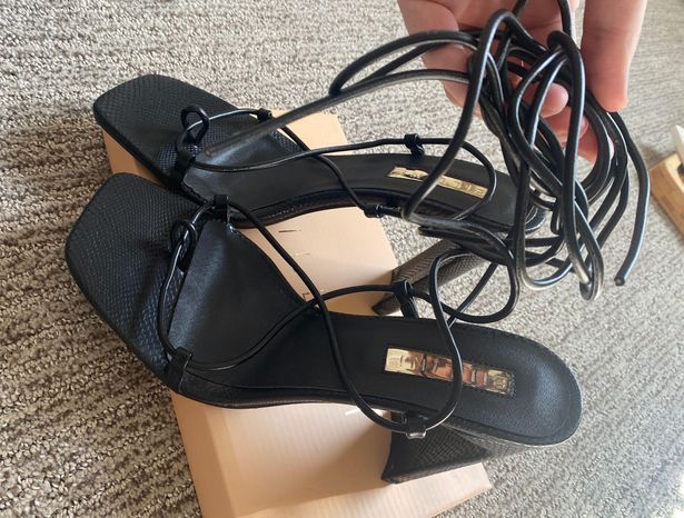 Billini strappy heels Black Size 10 - $29 (55% Off Retail) New With ...