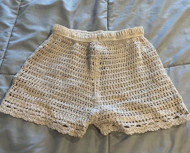 Mystique Boutique NWT  Crochet Shorts