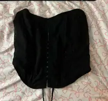 Black PacSun Corset Top