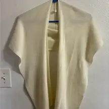 Elegant Cream Women's Shrug Sweater