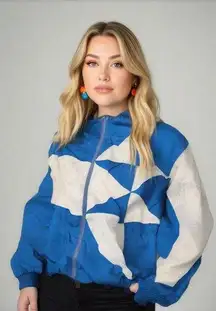 Basic Rituals Vintage Windbreaker Jacket Size XL