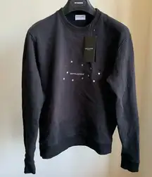 Authentic Saint Laurent Star Crewneck Sweater