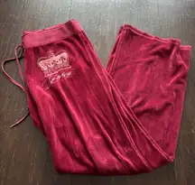 Juicy Couture Track Pants Velour