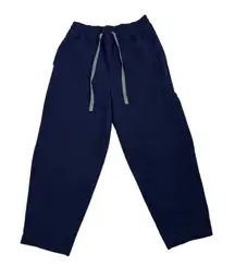 FIGS High Waist Navy Blue Wide Leg Scrub Pants Size Women's Small