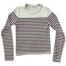 Rag & Bone Knit Breton Stripe Long Sleeve Tee Shirt Jersey Top Women’s Small