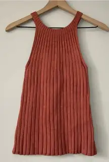Burnt Orange Sweater Tank from Rue and Willow