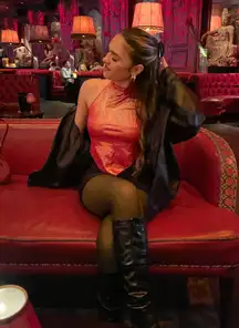 Going out too orange 