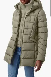Bernardo nwt hooded‎ puffer jacket with bob XL