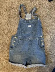 Levi’s vintage rolled cuff shortalls 