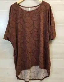 {2XL} LuLaroe Irma Tunic Football