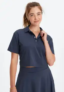 Fabletics cropped polo NWT size medium