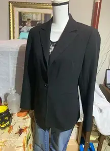 Dressbarn Black Tailored Blazer