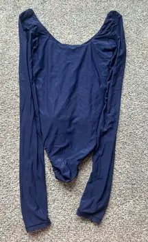 navy aerie smoothez bodysuit