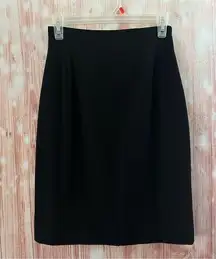 Vintage 90’s Rena Rowan For Saville Black Pencil Skirt