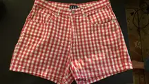 Gingham Shorts ★