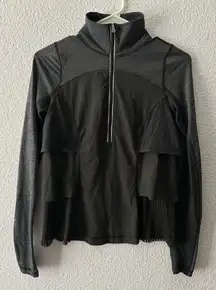 lululemon athletica Charcoal and Black Sweatshirt