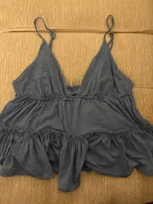 Mustard Seed Top Tank Blue