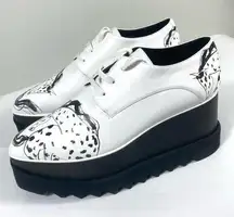 Elyse Horse Print Platform Wedge Sneakers RARE