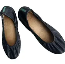 Tieks By Gavrieli Black Matte Premium Soft Full Grain Leather Ballet Flats 10