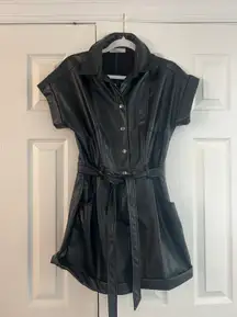 Black Gameday Romper Small