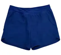 Lands End women's Navy Blue Sz 12 Swim Shorts Performance