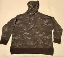 Men’s - Athletic Works hoodie sweatshirt - dark gray camo - very soft - XXL 20 - great condition, gently used, light wear. Kangaroo pocket.   See pics for measurements. Smoke free home.