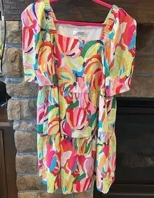 CROSBY by Mollie Burch  Conor Dress in Go Bananas