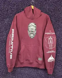 Primitive x Terminator 2 Sky-Net Endo-Skeleton Film Hoodie M